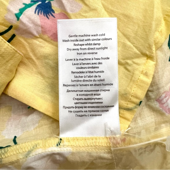 ModCloth x Emily and Fin Annie Top Yellow Floral Button Top - Picture 9 of 10